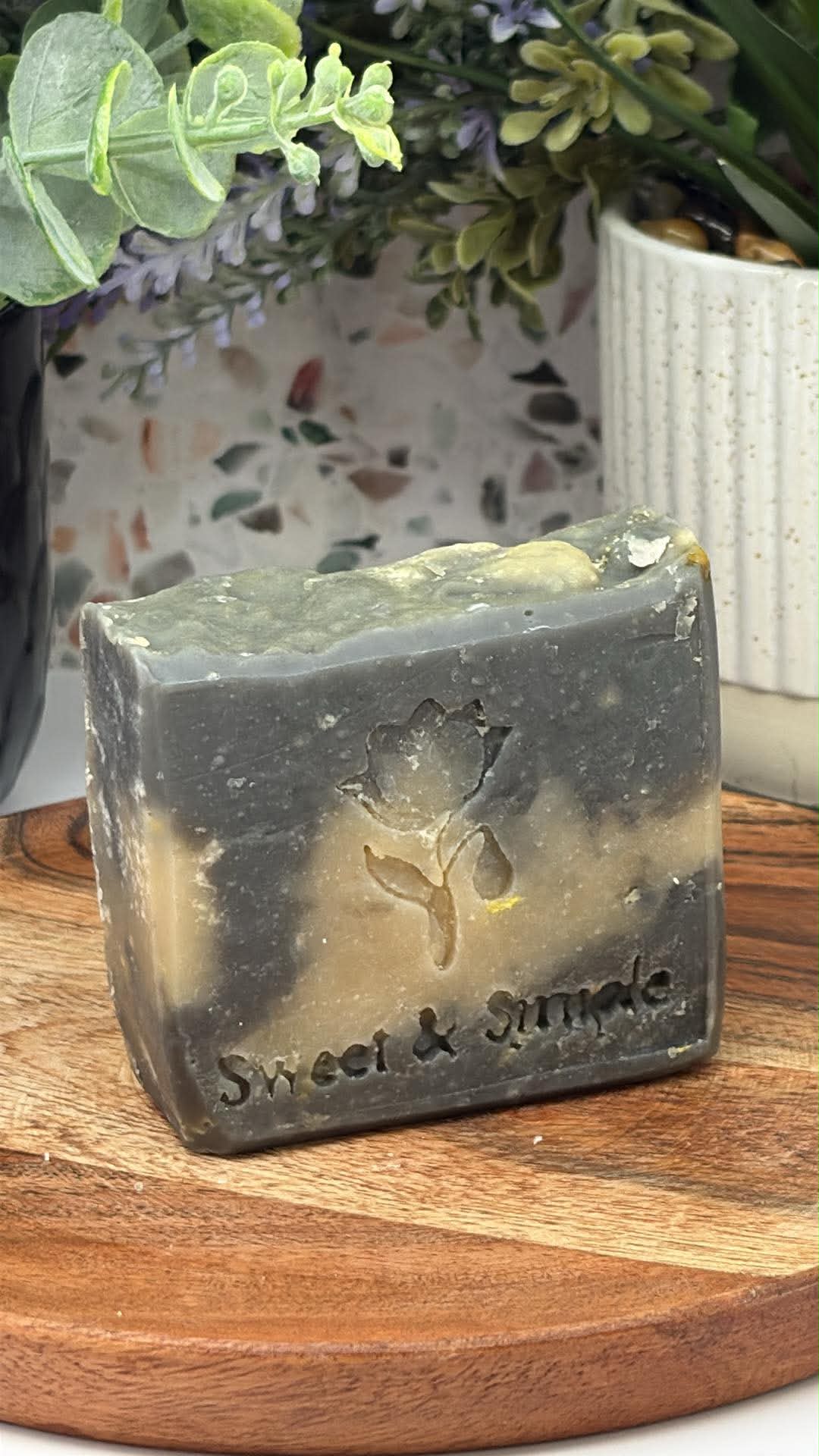By the Fire smoky handmade cold process soap bar — Sweet & Simple Soap, Maine