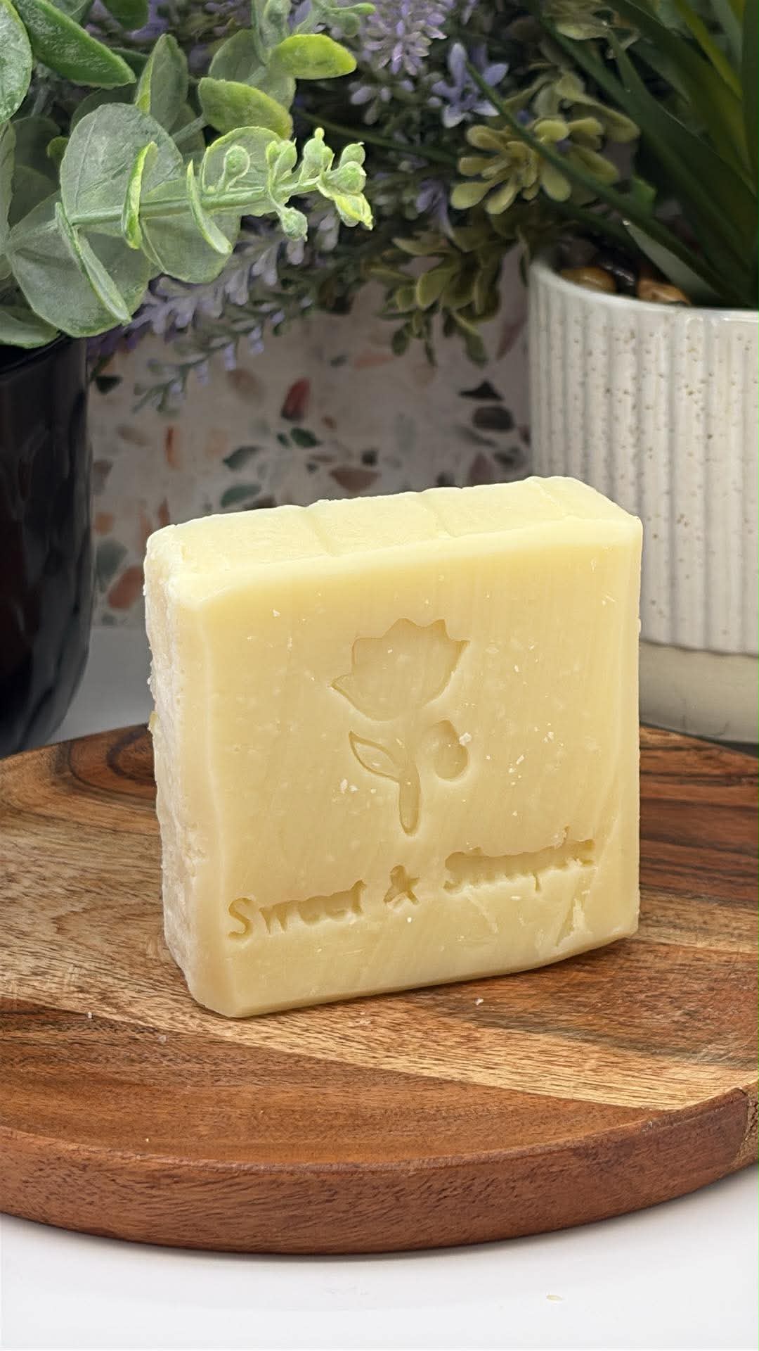 Creamsicle orange vanilla handmade soap bar — Sweet & Simple Soap, Maine