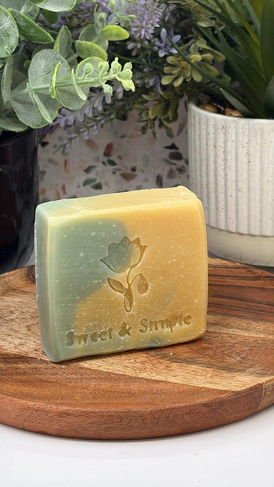 Dutch Flowers floral handmade cold process soap bar — Sweet & Simple Soap, Maine
