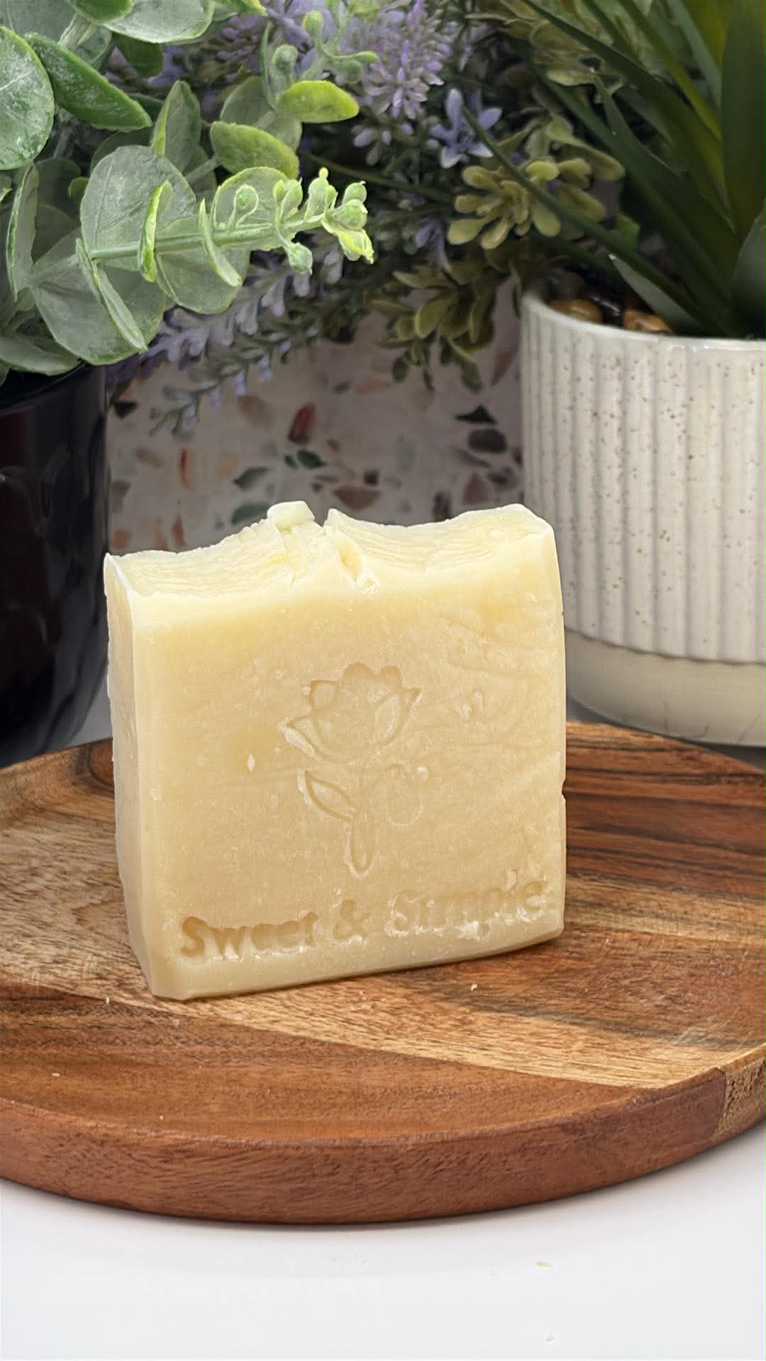 Essence of Cedar cedarwood handmade cold process soap bar — Sweet & Simple Soap, Maine