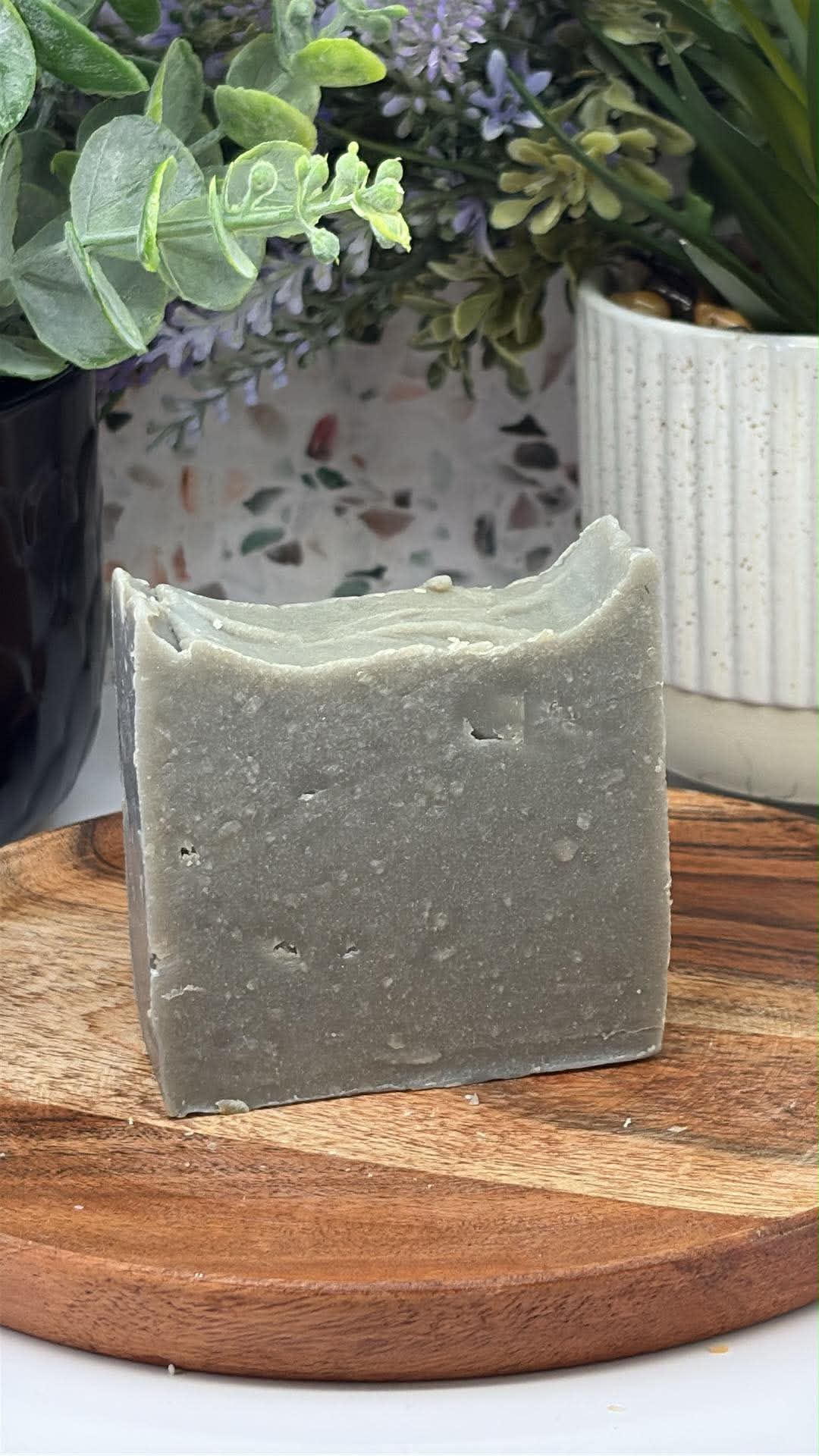Tulipe handmade cold-process soap bar — floral artisan soap by Sweet & Simple Soap, Maine